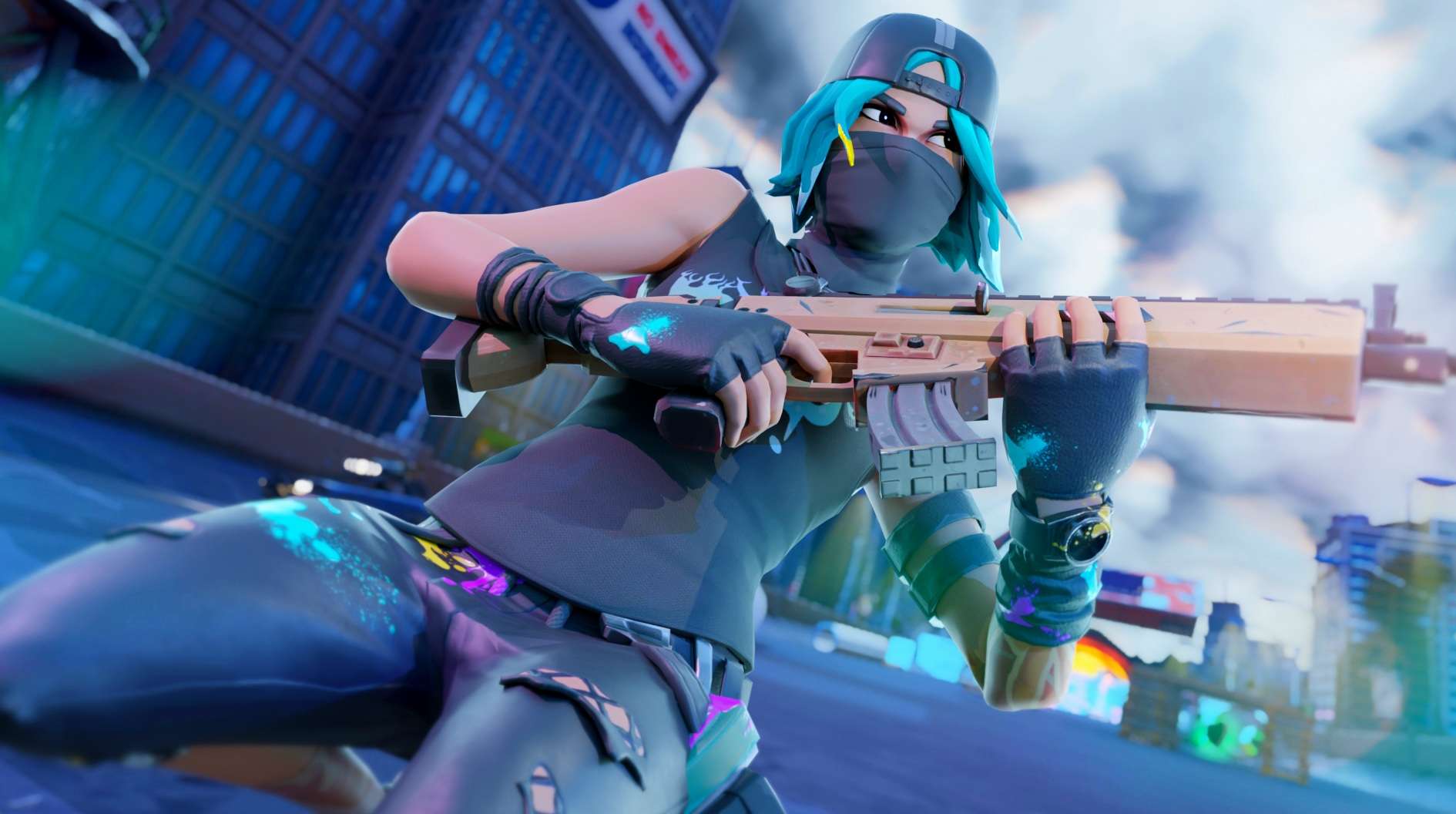 SLIDE STREET: GUN GAME