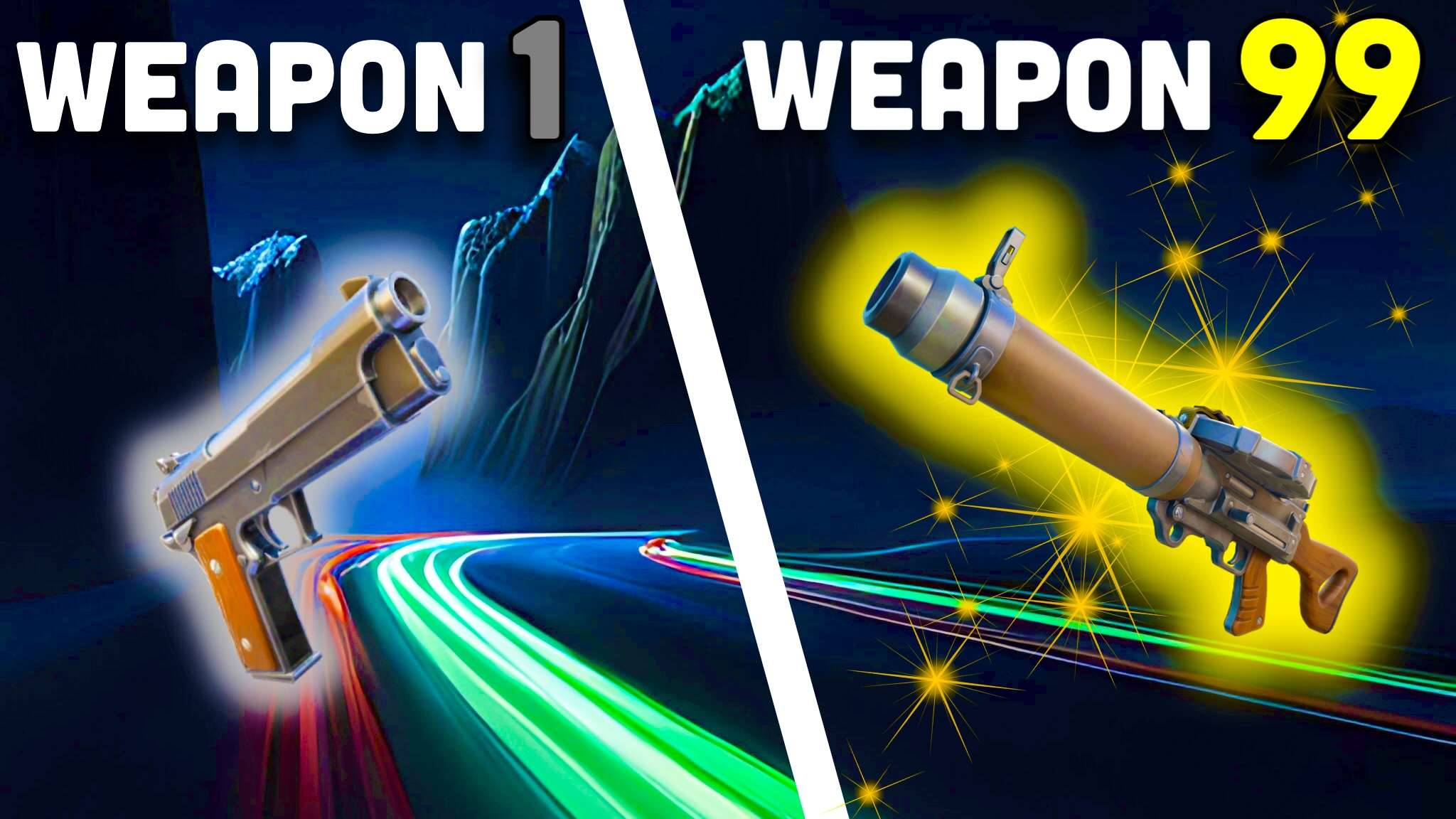 🛹 Grind Rails Gun Game 🔫 ONE SHOT 🎯