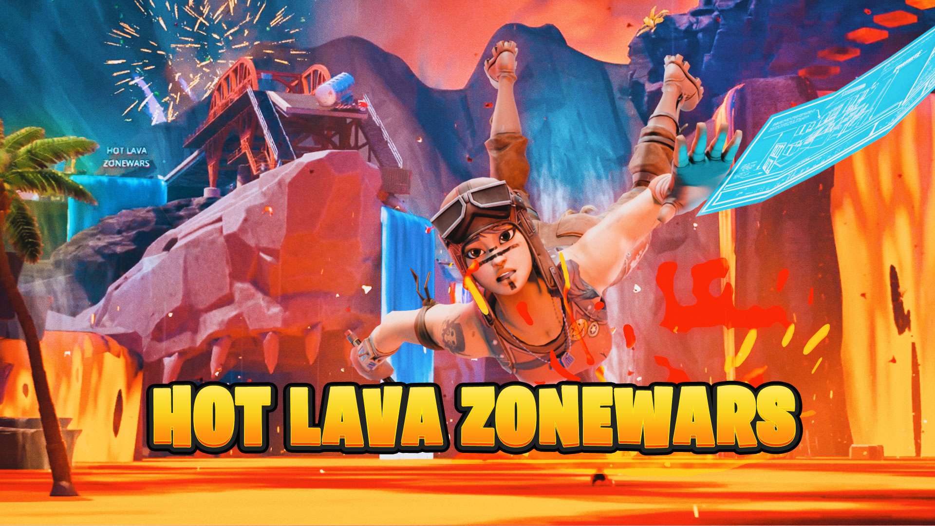 HOT LAVA ZONEWARS 🌋 VOLCANO ERUPTION 🔥