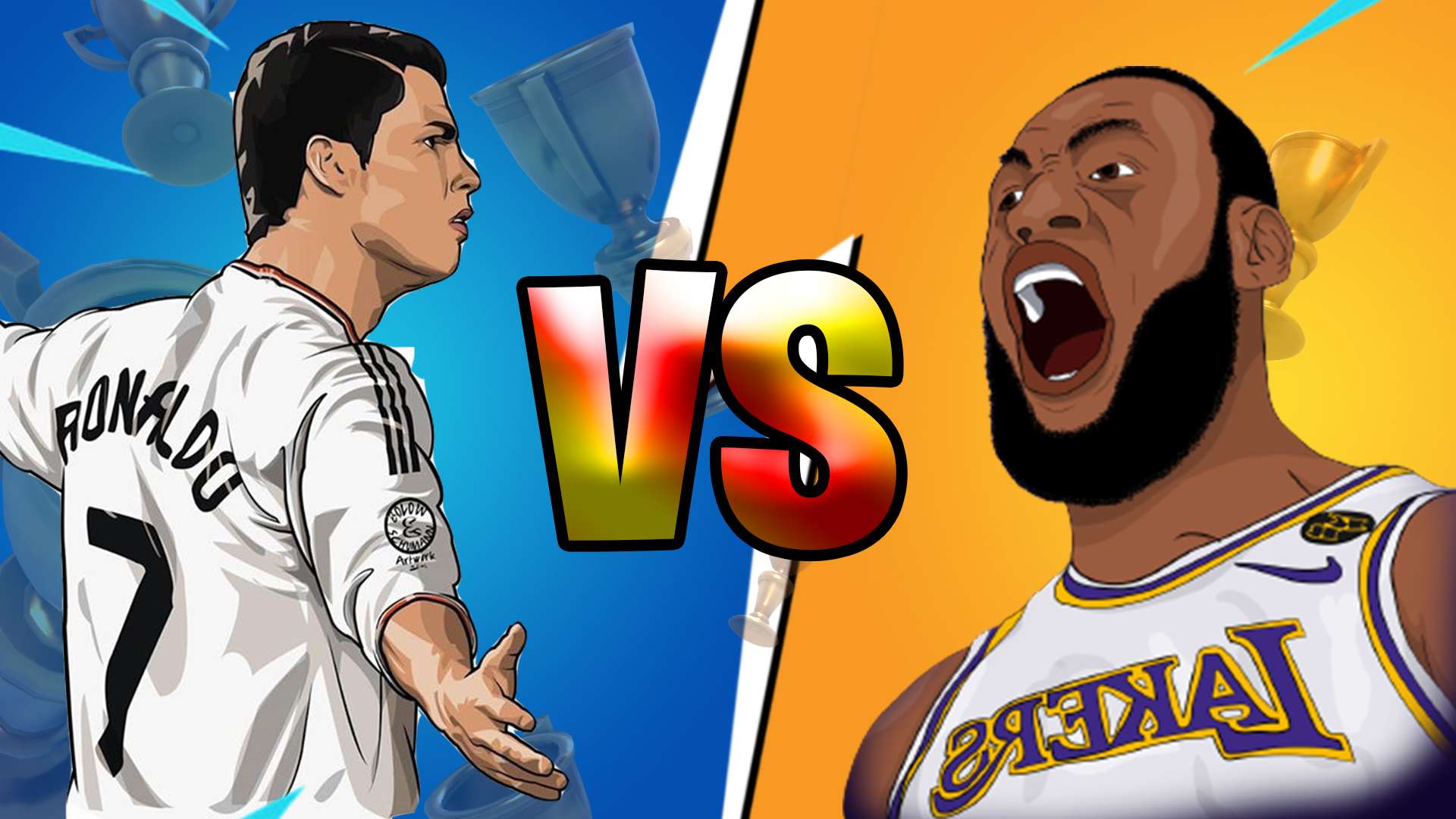 RONALDO VS LEBRON 🏆