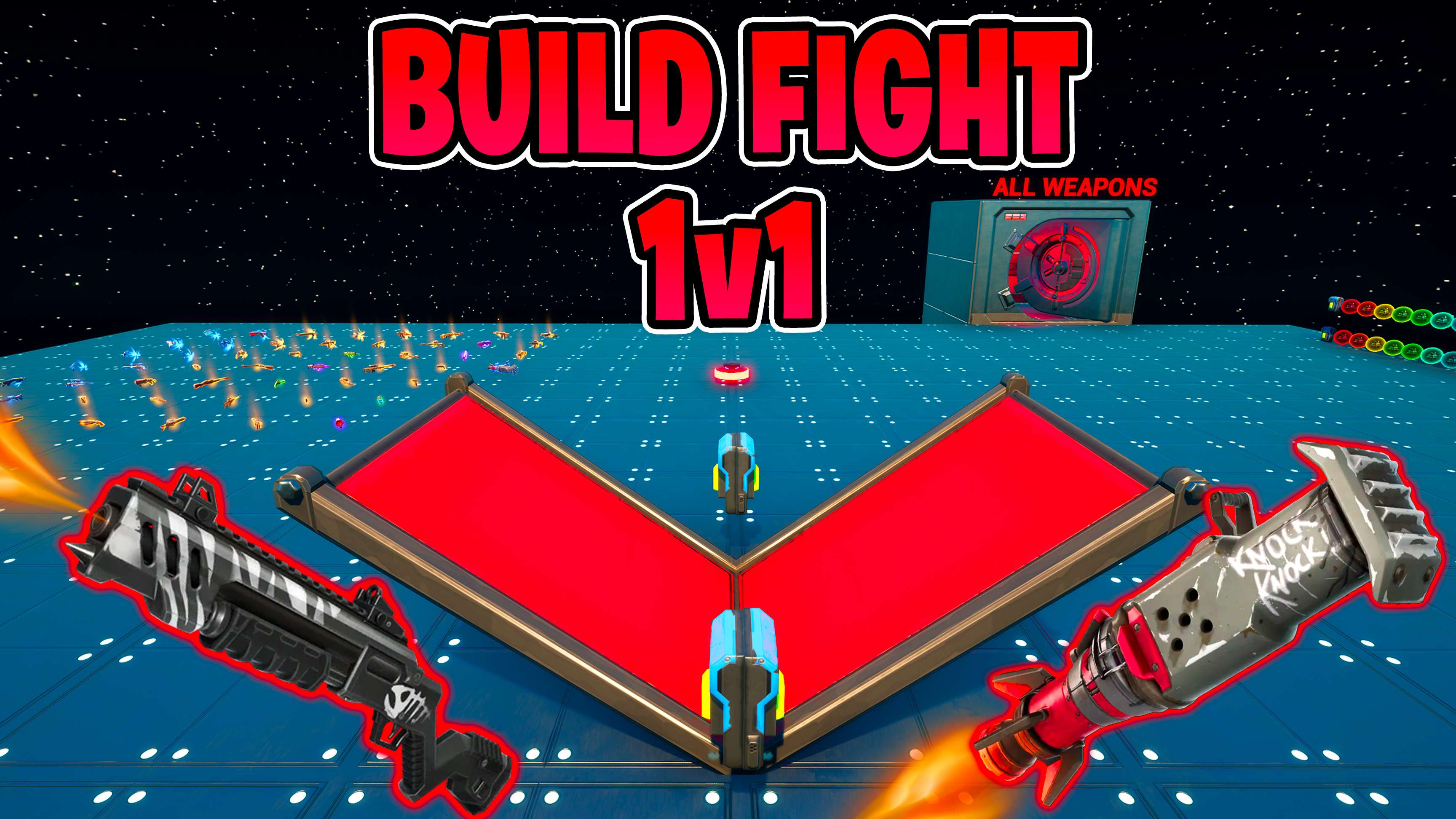1v1 BUILD FIGHTS PRO💯 遅延なし