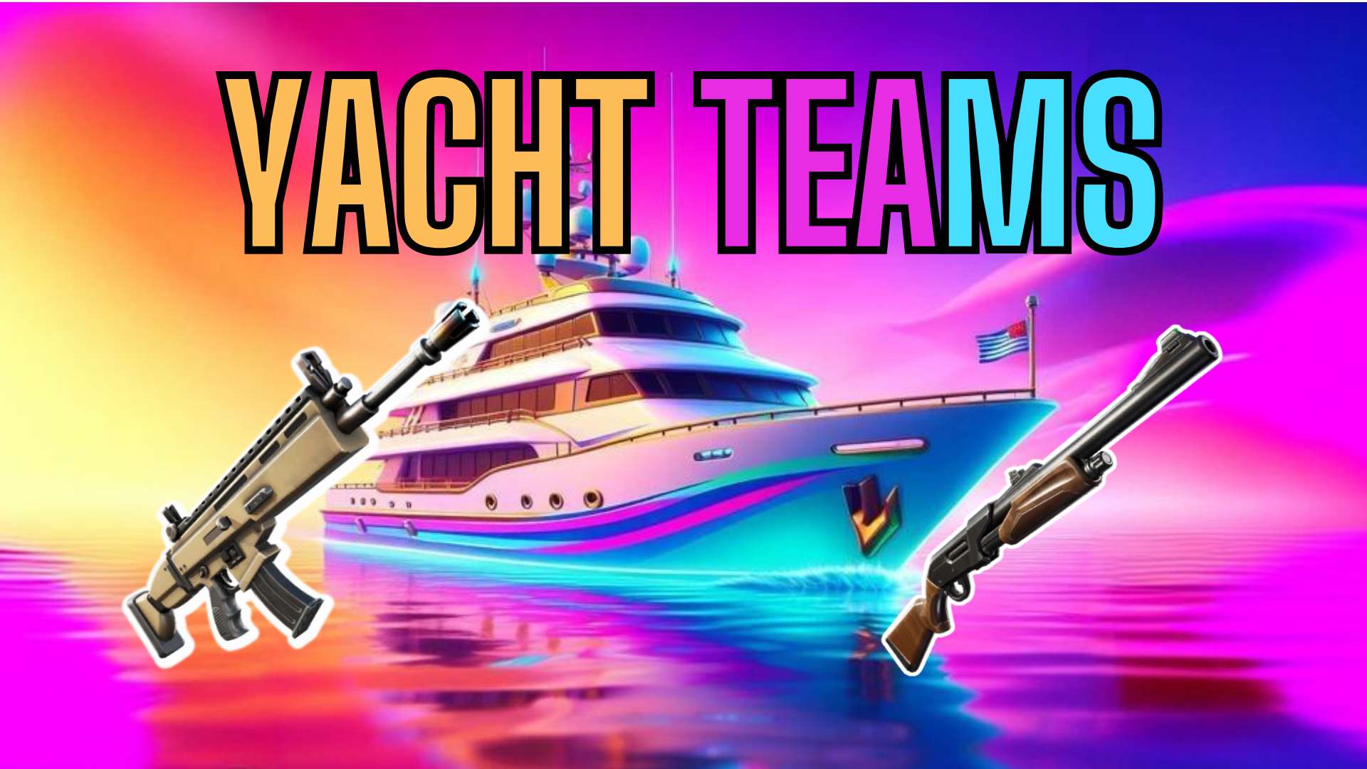 ⭐YACHT TEAM PVP🚤🏝️