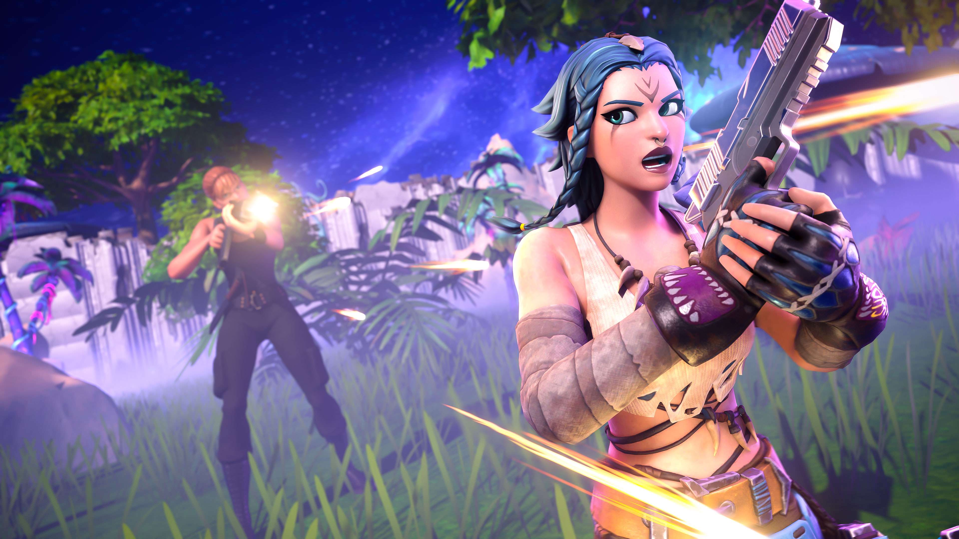 Gun Game - Enchanted forest - One Shoot