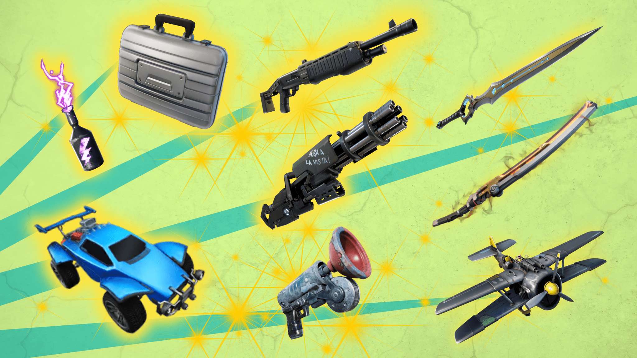 ⭐️ JUNGLE FREE FOR ALL - ALL GUNS & CARS