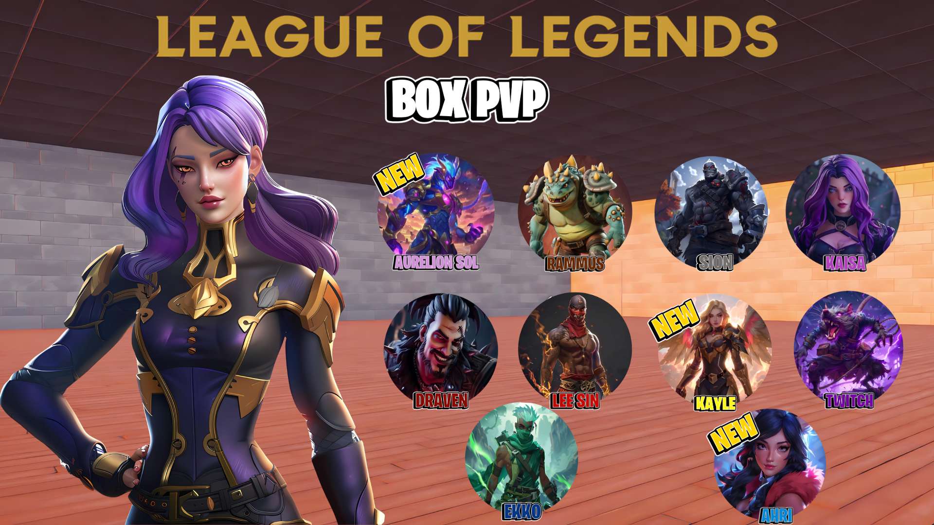 LEAGUE OF LEGENDS BOX PVP