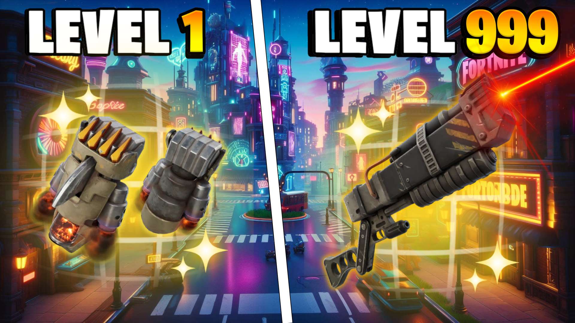 🤖CYBER GUN GAME 💥ONE SHOT